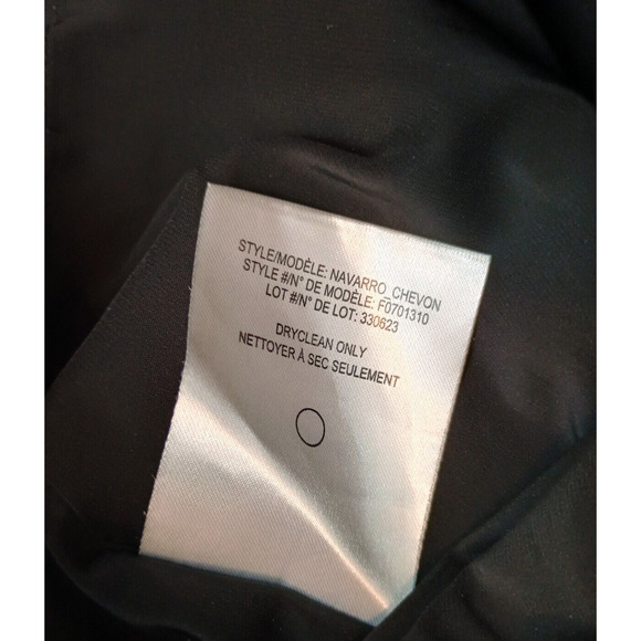 Theory Skirt Womens 4 Black Gray Lined Pencil Career Office Minimalist Corpcore - Picture 5 of 6